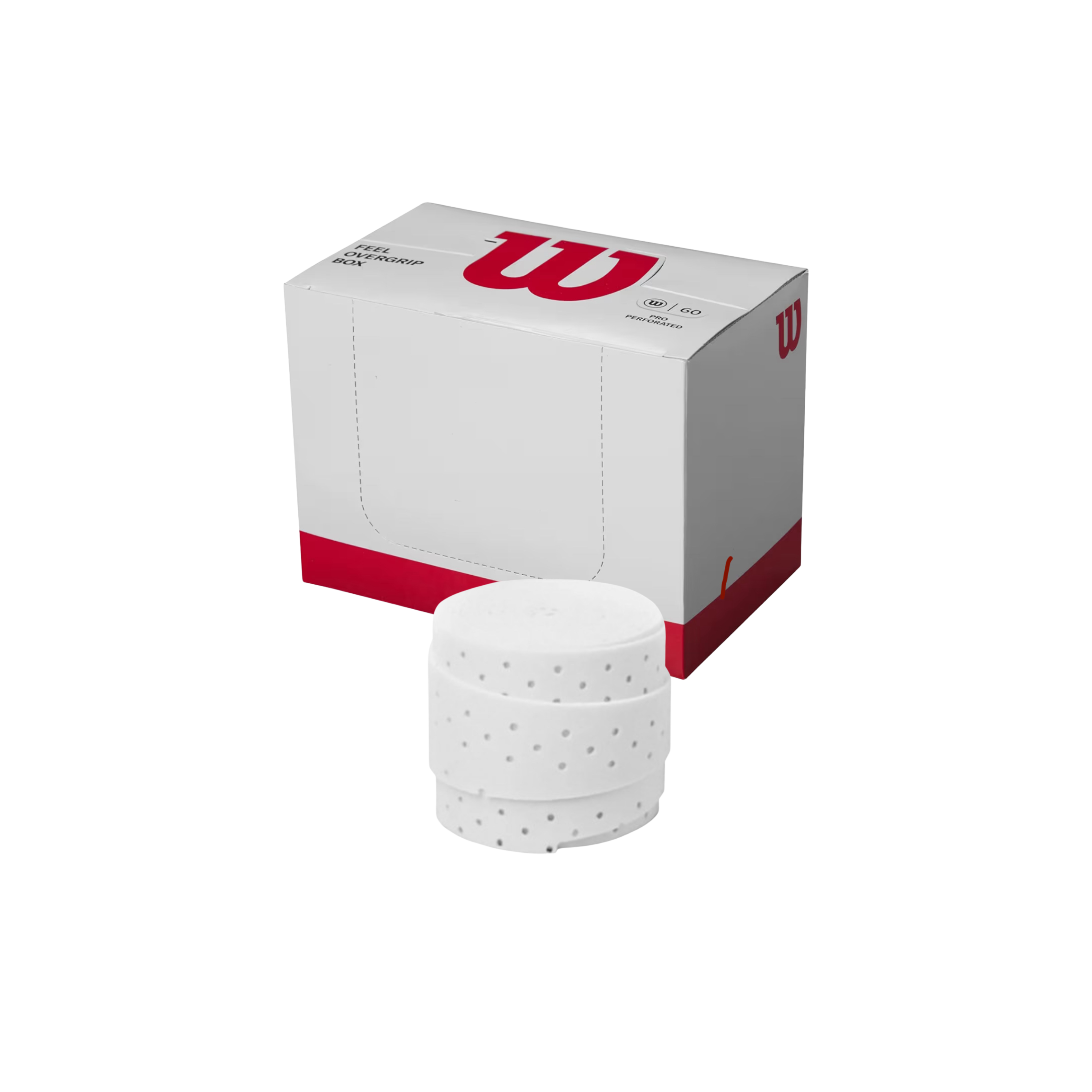 Wilson Pro Perforated Overgrip Single Piece - Padel grip - Onyx & Bloom