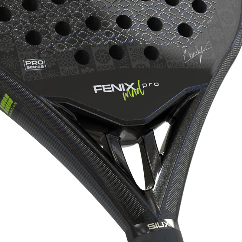 SIUX Fenix Pro MAD SE - Official Grip Detail - Onyx & Bloom Sports