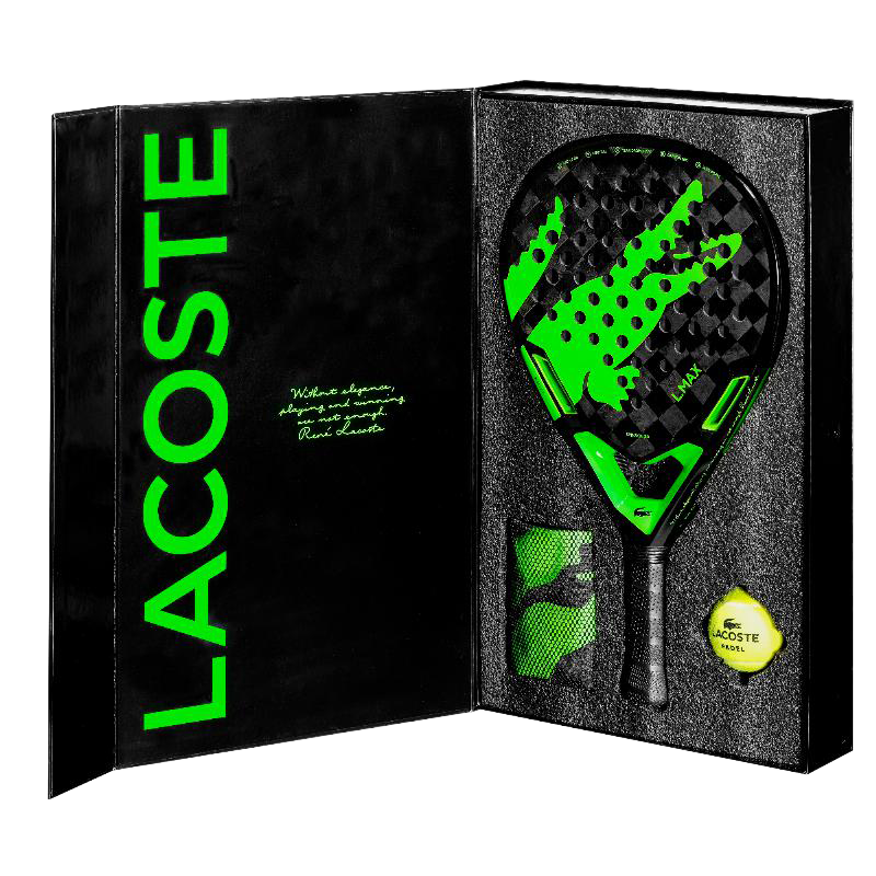 Lacoste L.MAX 2026 Padel Racket - Onyx & Bloom Sports