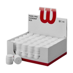 Wilson Pro Padel Overgrip - White (Box of 60) - Onyx & Bloom Sports