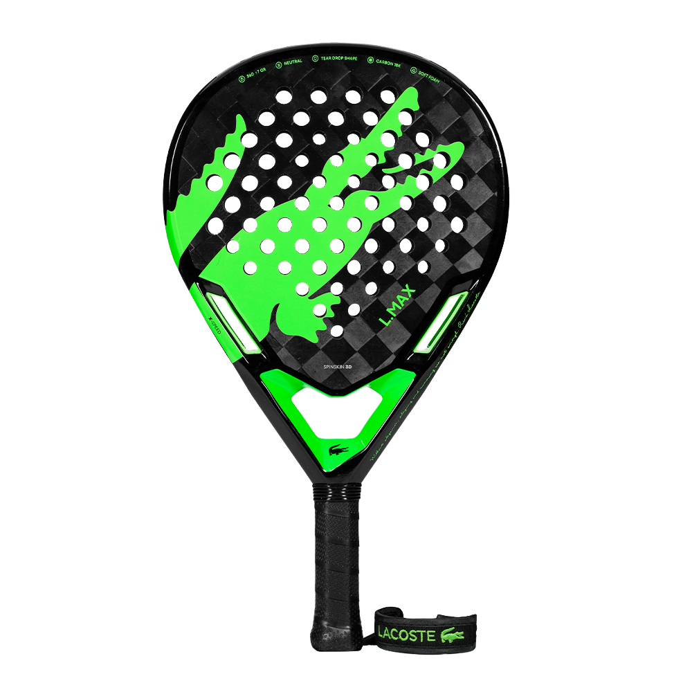 Lacoste L.MAX 2026 Padel Racket - view 2 - Onyx & Bloom Sports