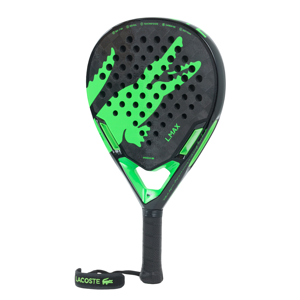 Lacoste L.MAX 2026 Padel Racket - view 3 - Onyx & Bloom Sports