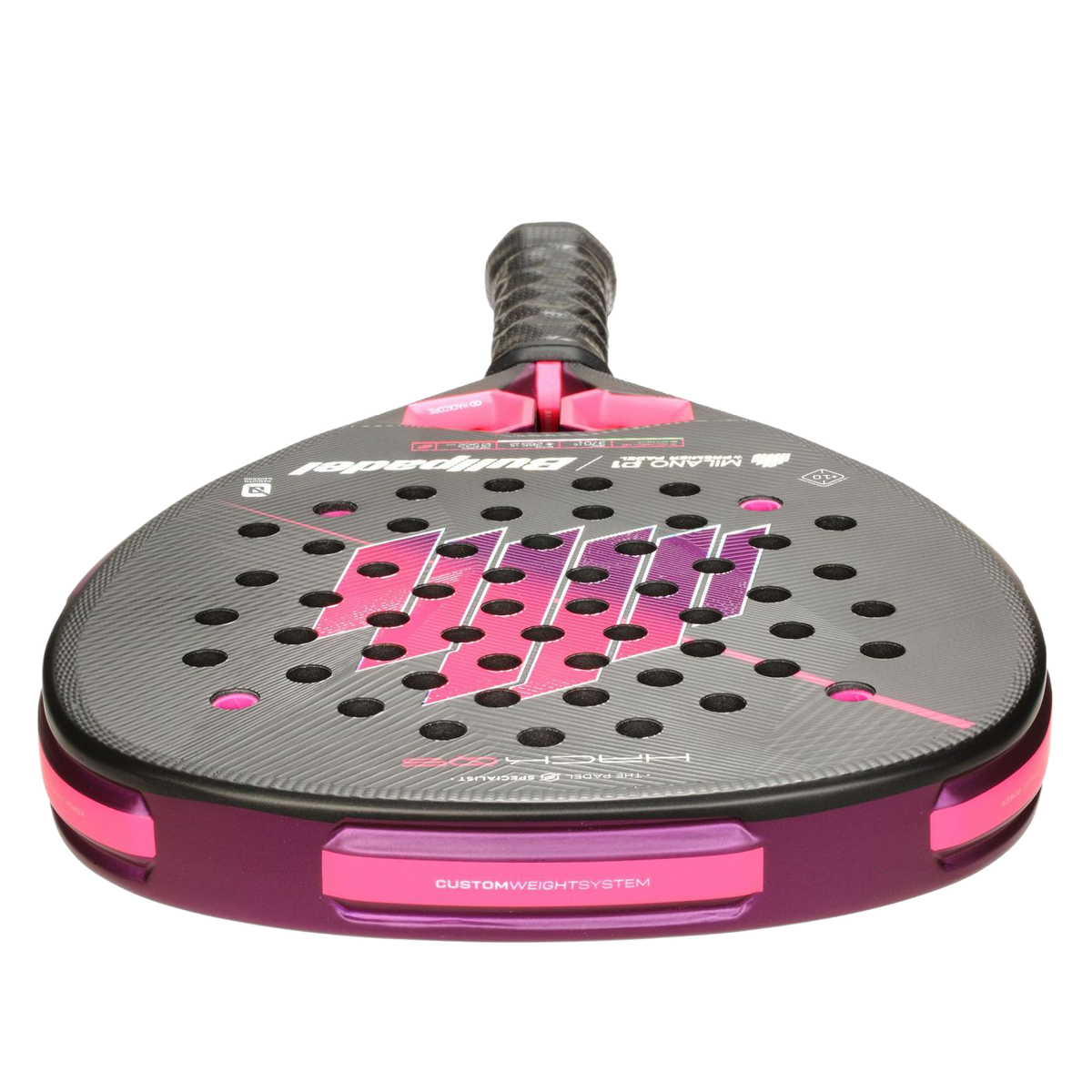 Bullpadel Hack 05 27 Milano Padel Racket - view 5 - Onyx & Bloom Sports