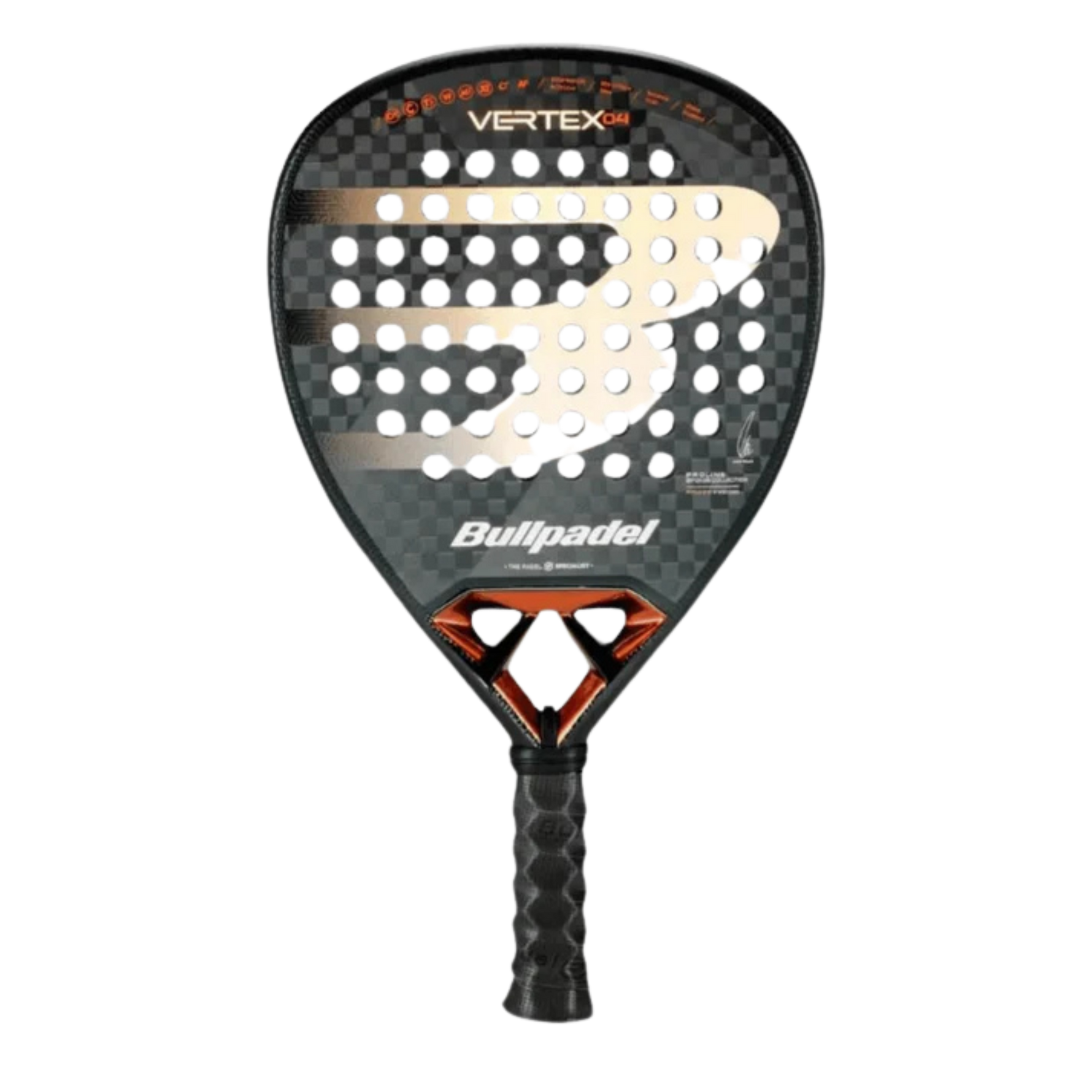 Bullpadel Vertex 04 2025 Padel Racket - Professional padel racket - Onyx & Bloom