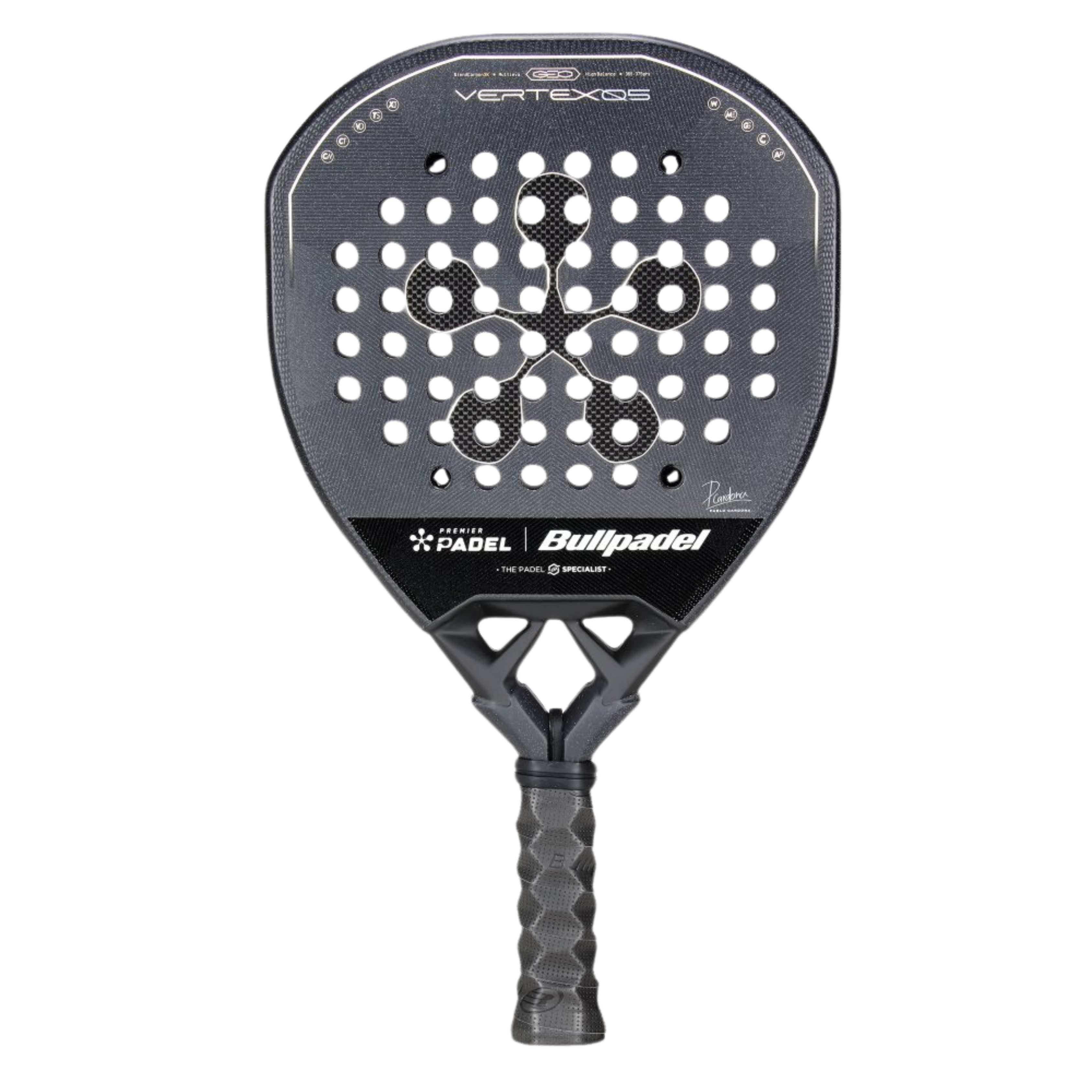 Bullpadel Vertex 05 Geo Premier side - Onyx & Bloom Sports