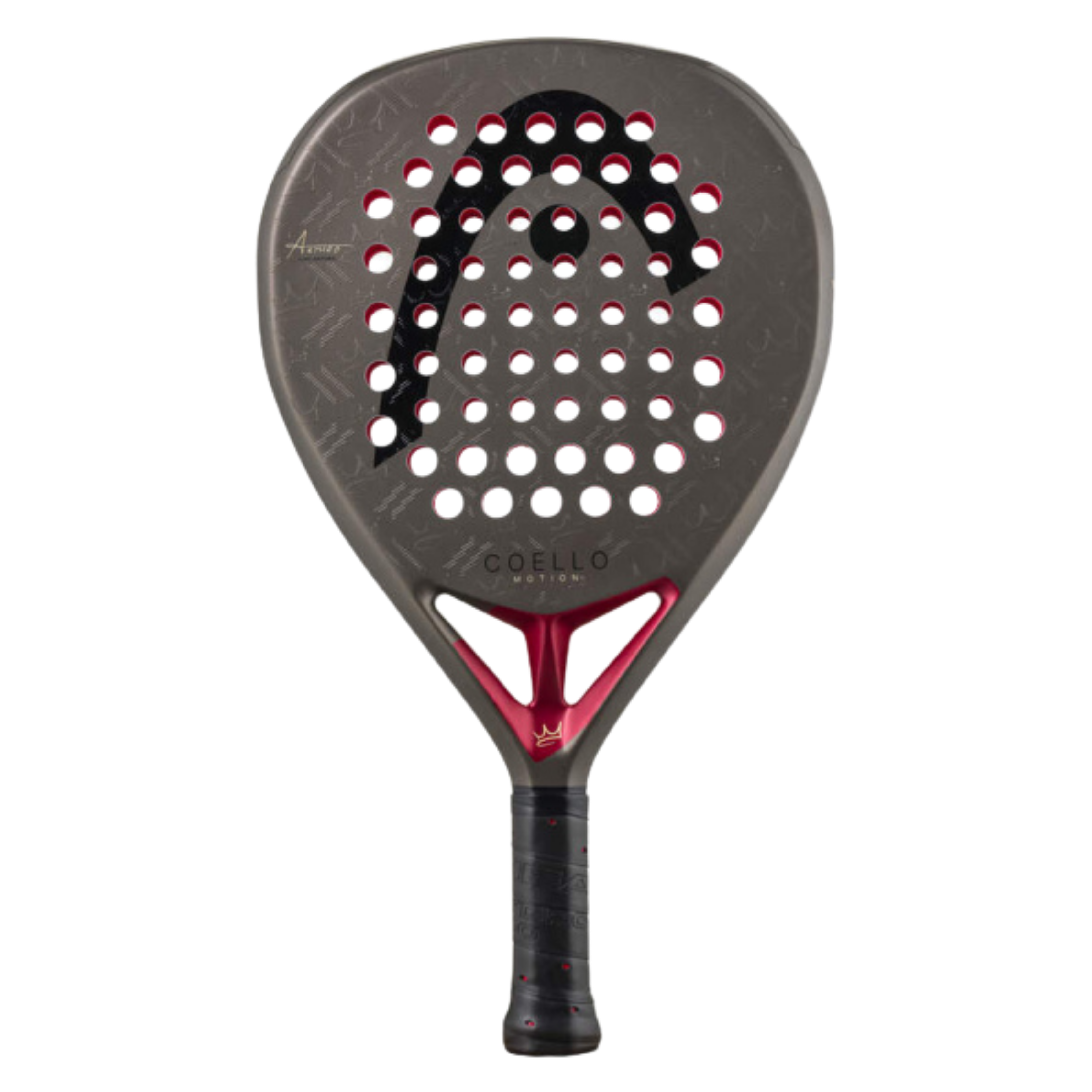 HEAD Coello Motion 2026 Padel Racket - Professional padel racket - Onyx & Bloom