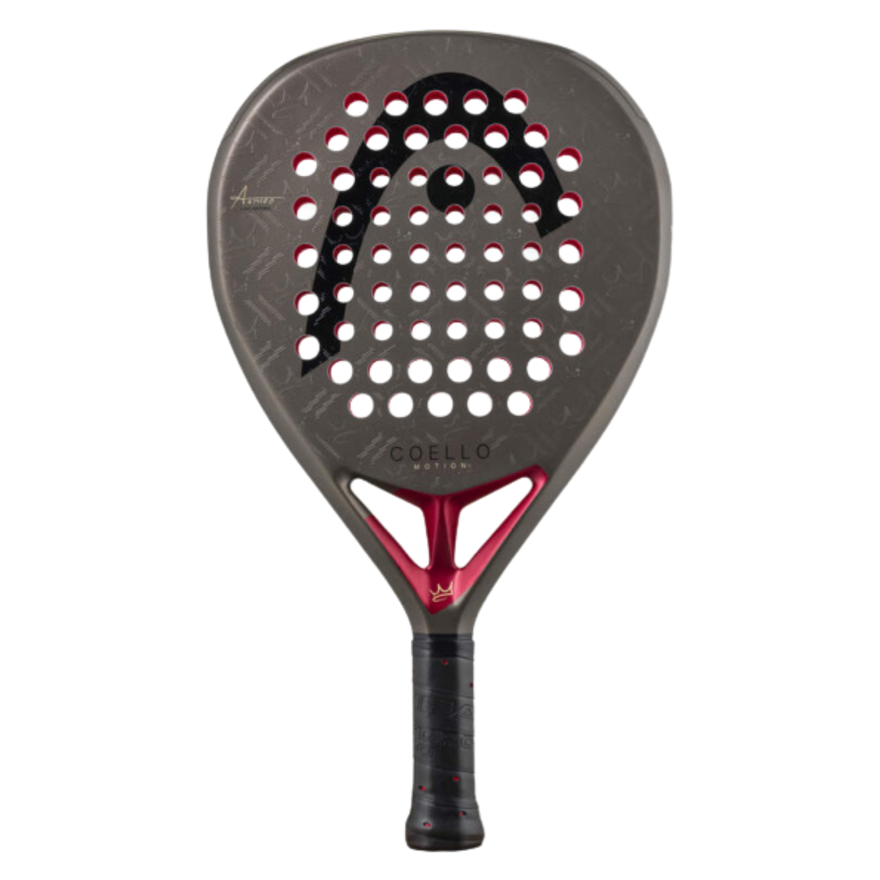 HEAD Coello Motion 2026 Padel Racket - Professional padel racket - Onyx & Bloom