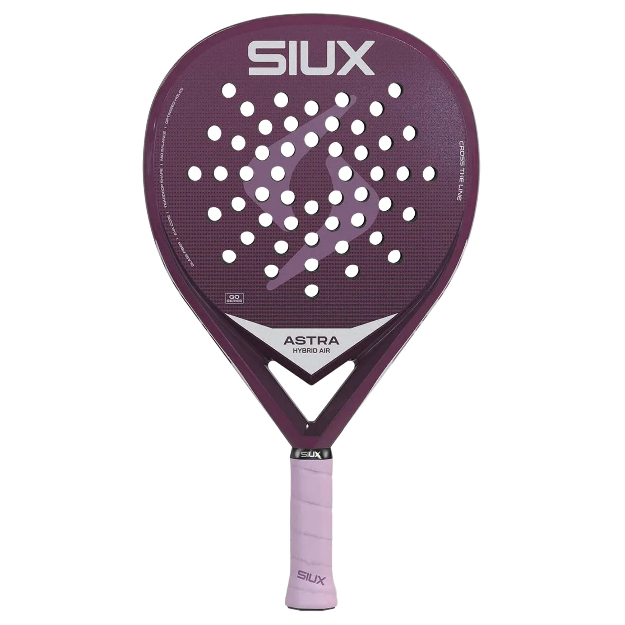 SIUX Astra Hybrid Air 2026 Padel Racket - Professional padel racket - Onyx & Bloom