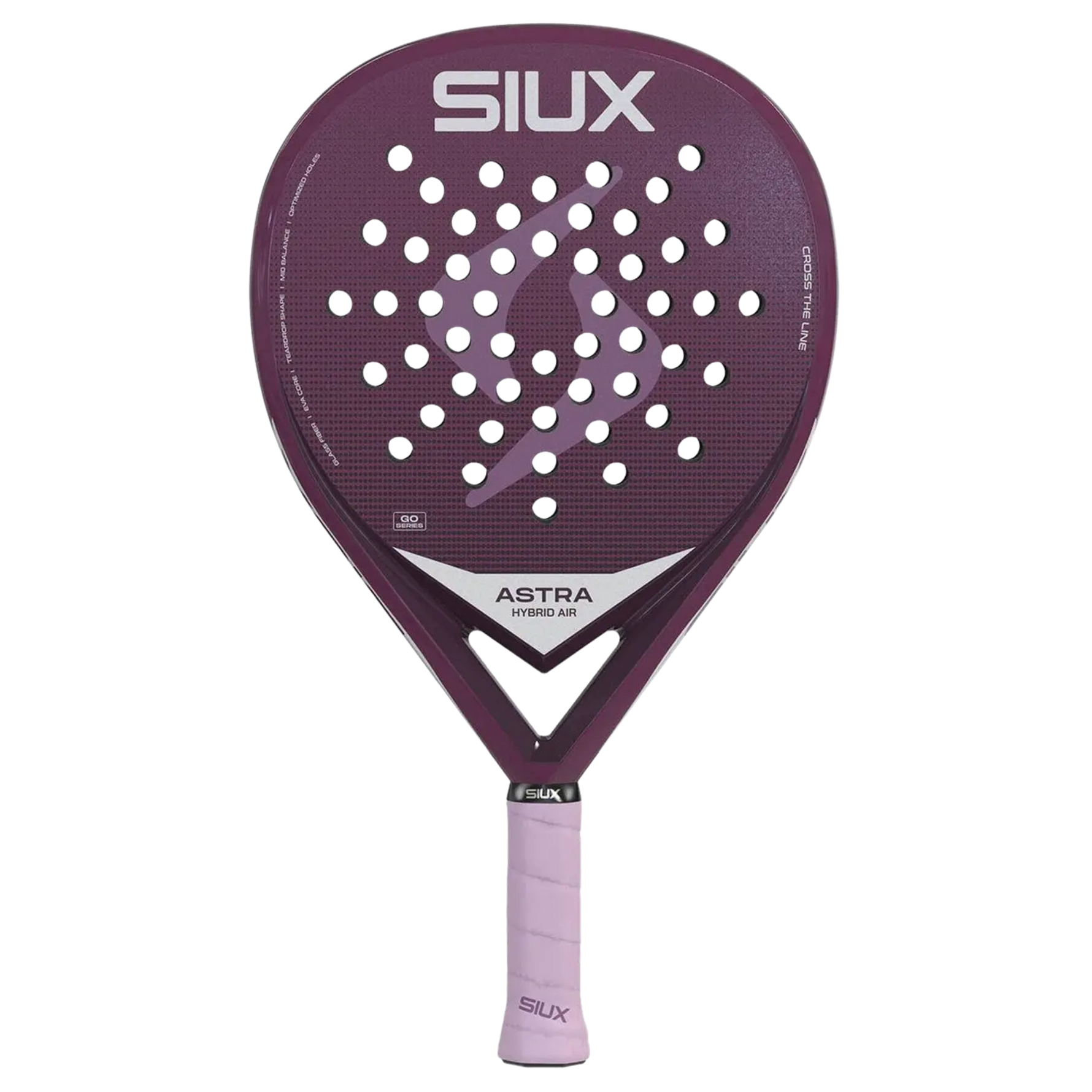 SIUX Astra Hybrid Air 2026 Padel Racket - Professional padel racket - Onyx & Bloom