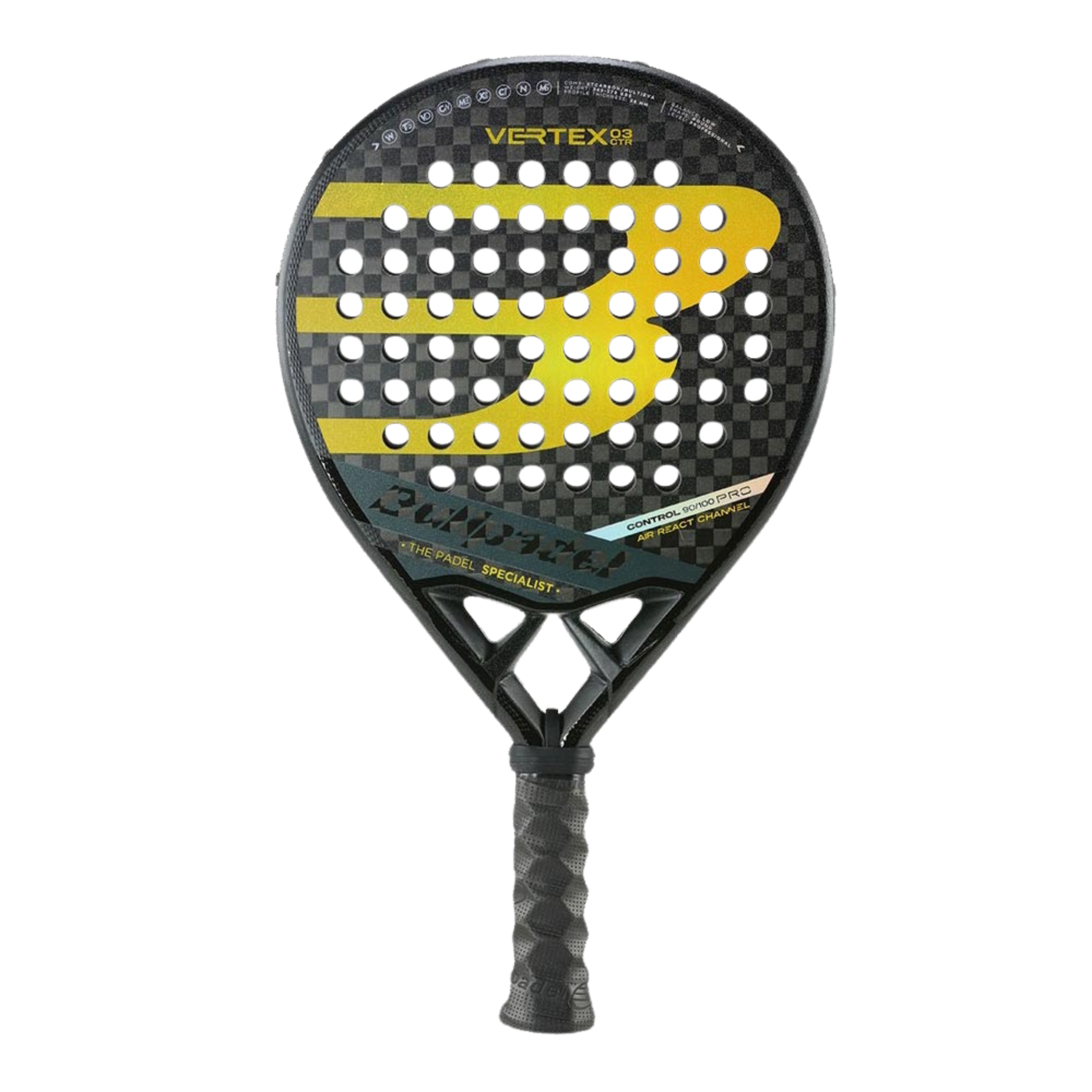 Bullpadel Vertex 03 CTR 2023 Padel Racket - Professional padel racket - Onyx & Bloom