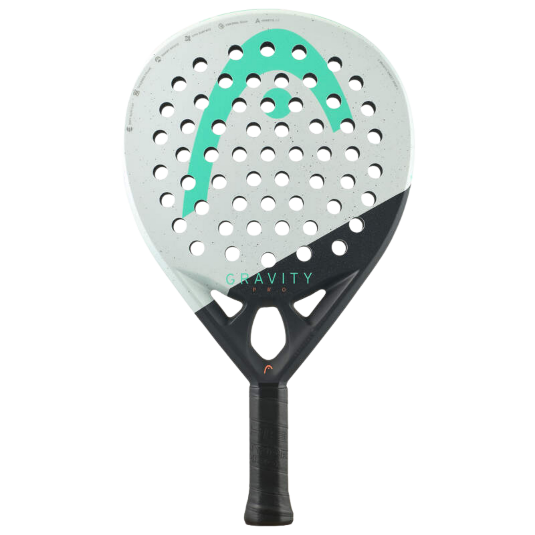HEAD Gravity Pro Padel Racquet - Professional padel racket - Onyx & Bloom