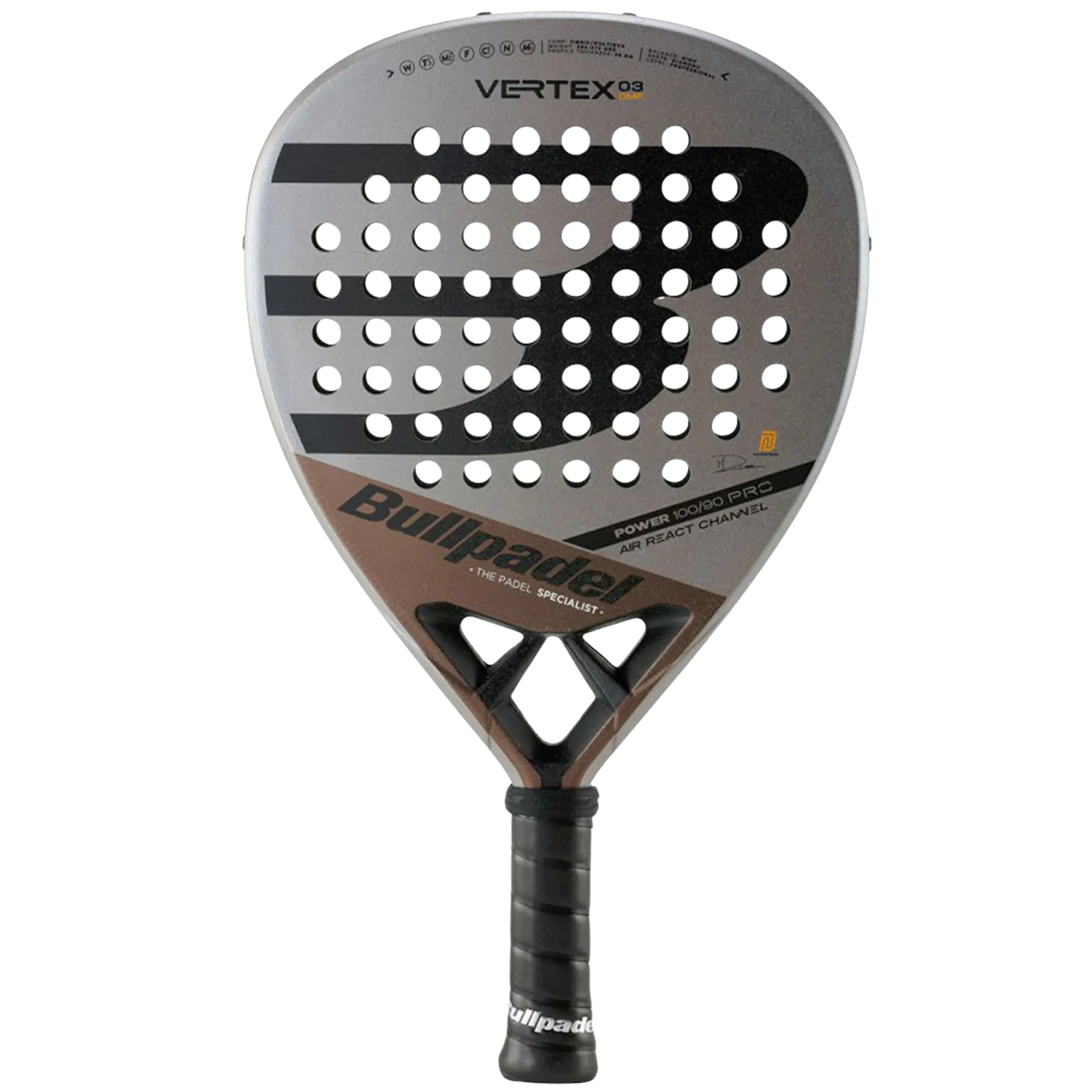 Bullpadel Vertex 03 Comfort 2023 Padel Racket - Professional padel racket - Onyx & Bloom