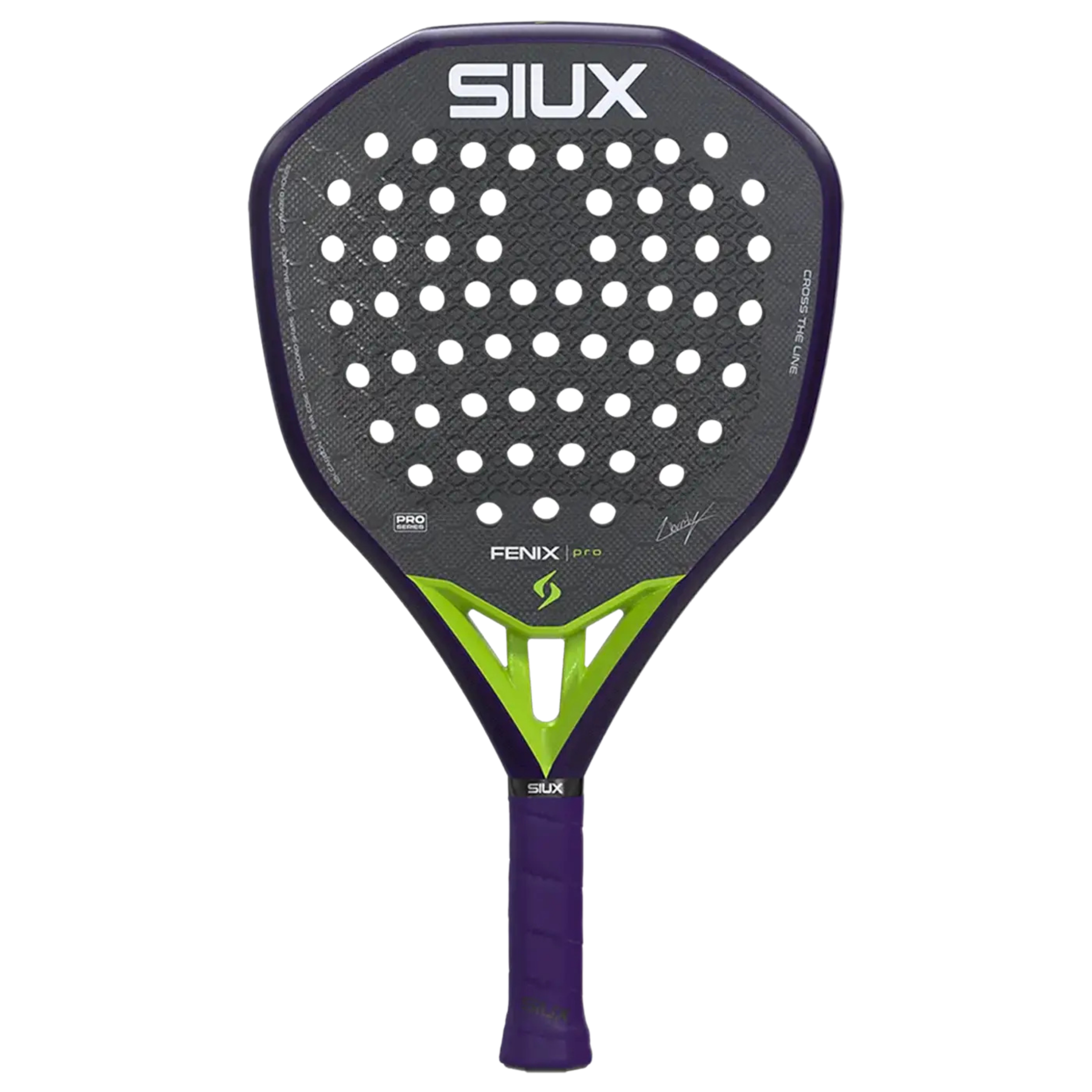 SIUX Fenix Pro Glow Purple 2026 Padel Racket - Professional padel racket - Onyx & Bloom
