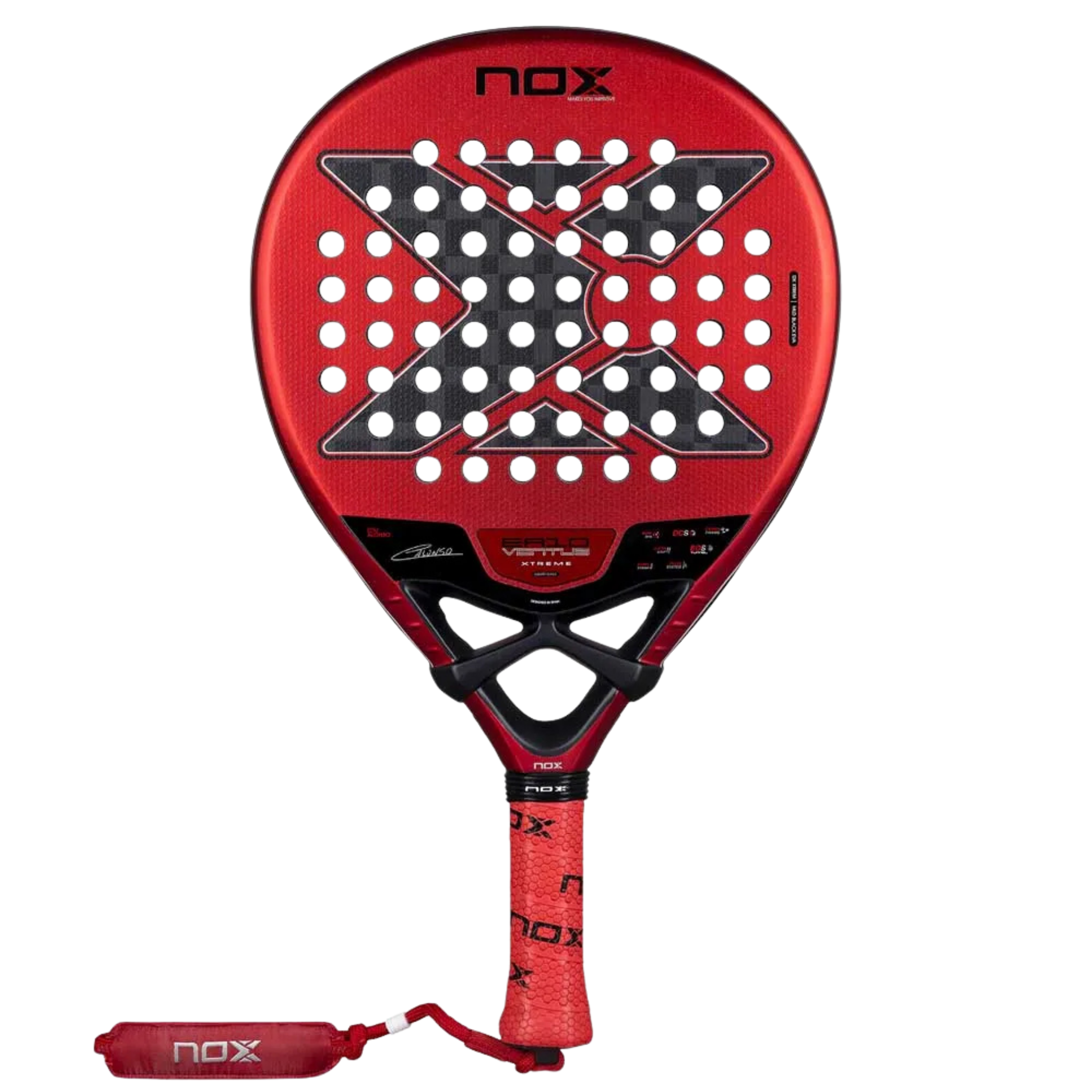 Nox EA10 Ventus Hybrid 12K Xtrem Edu Alonso 2026 Padel Racket - Professional padel racket - Onyx & Bloom
