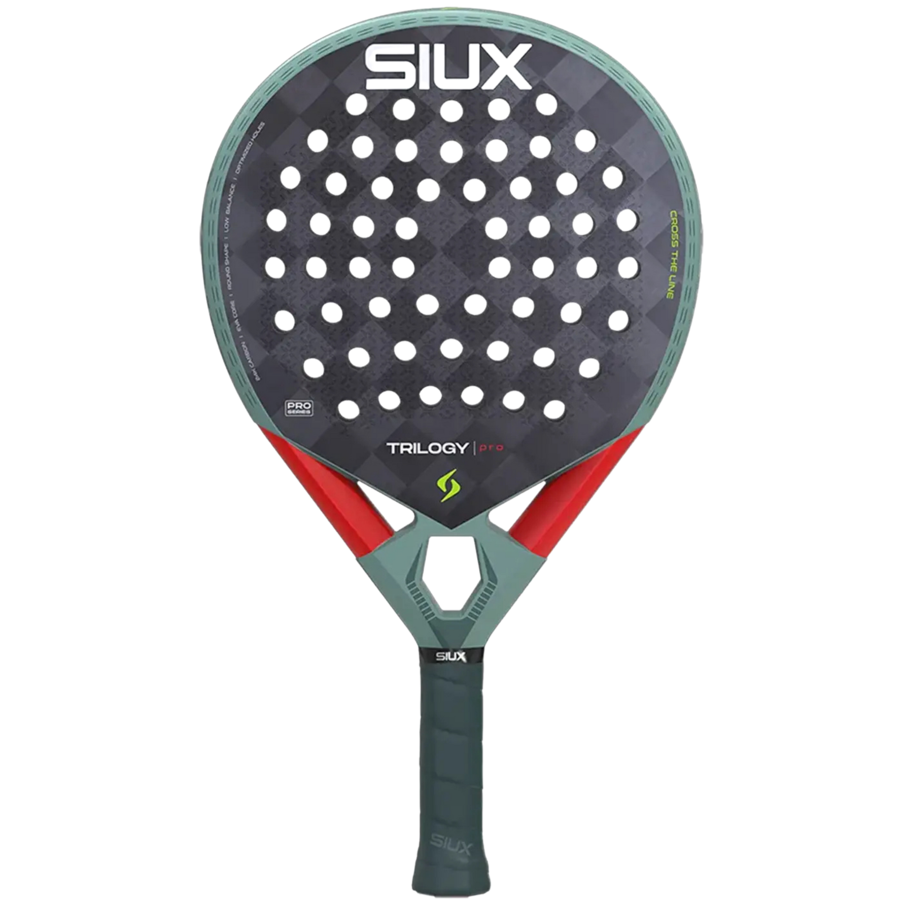 SIUX Trilogy Pro Ash Green 2026 Padel Racket - Professional padel racket - Onyx & Bloom