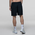 SIUX Match Black Shorts model view - Onyx & Bloom Sports