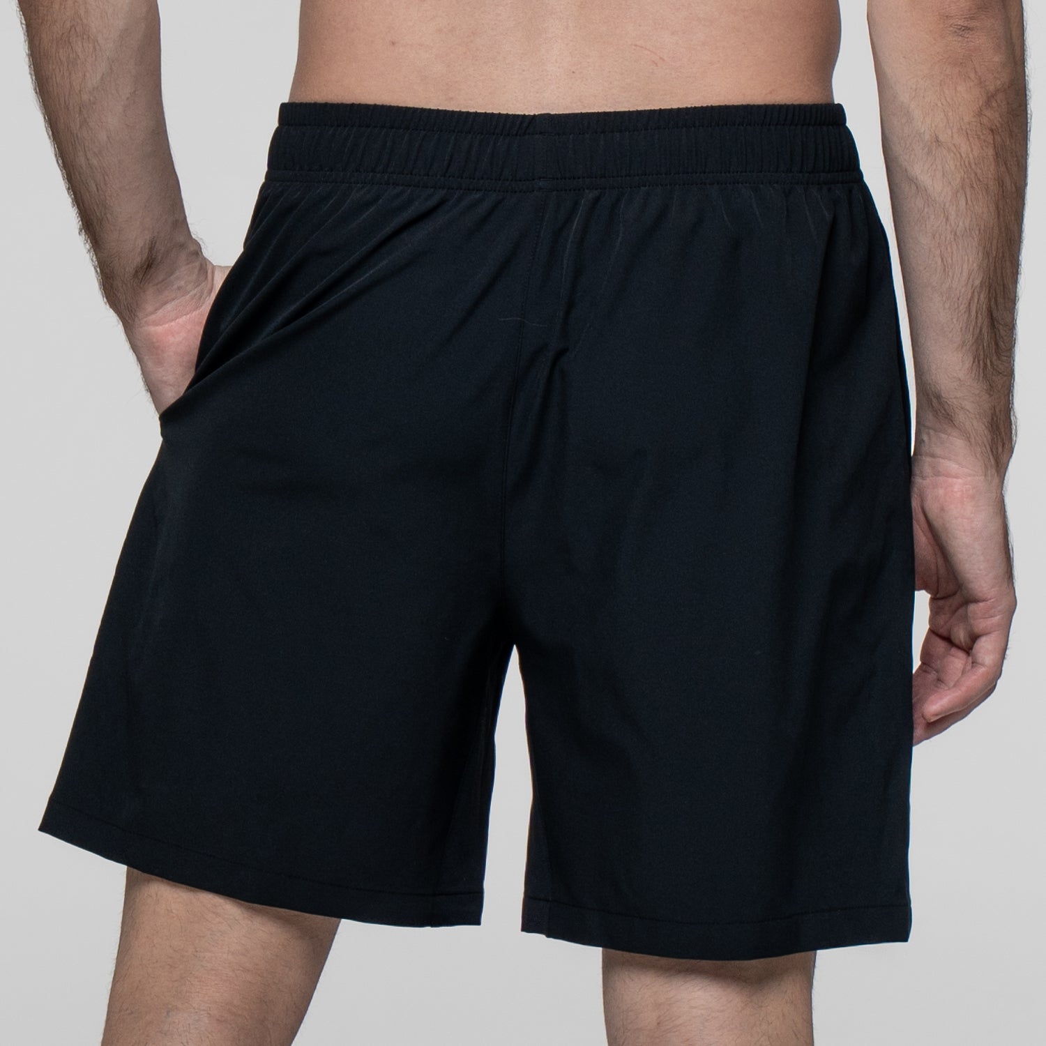SIUX Match Black Shorts back - Onyx & Bloom Sports
