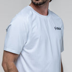 SIUX Match White Shirt detail - Onyx & Bloom Sports