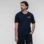 SIUX Match Black Shirt front - Onyx & Bloom Sports