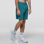 SIUX Match Green Shorts back - Onyx & Bloom Sports