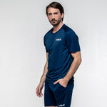 SIUX Club Marine Shirt front - Onyx & Bloom Sports