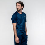 SIUX Club Marine Shirt model view - Onyx & Bloom Sports