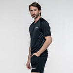 SIUX Club Black Shirt front - Onyx & Bloom Sports