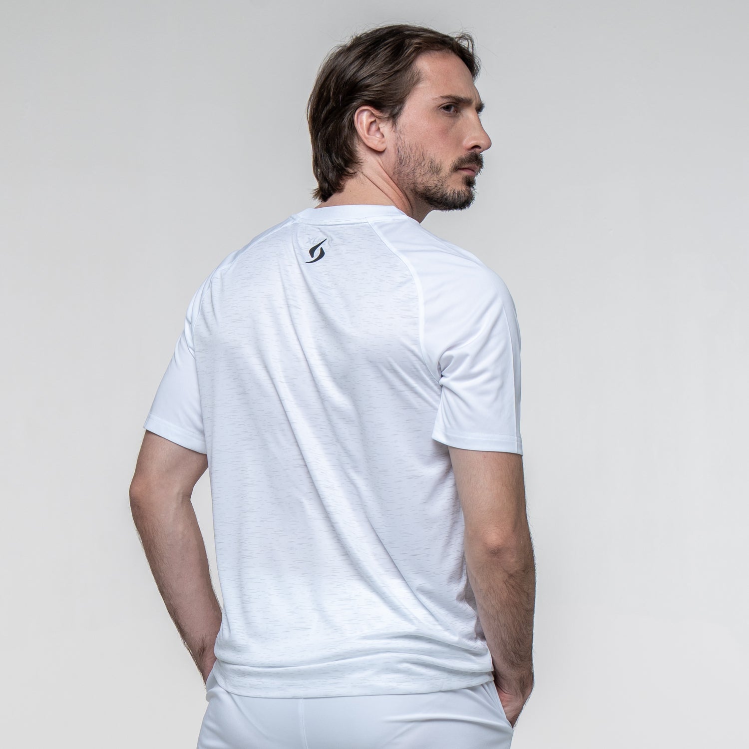 SIUX Club White Shirt back - Onyx & Bloom Sports