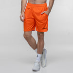 SIUX Club 2026 Men's Padel Shorts in Orange - Premium padel clothing - Onyx & Bloom