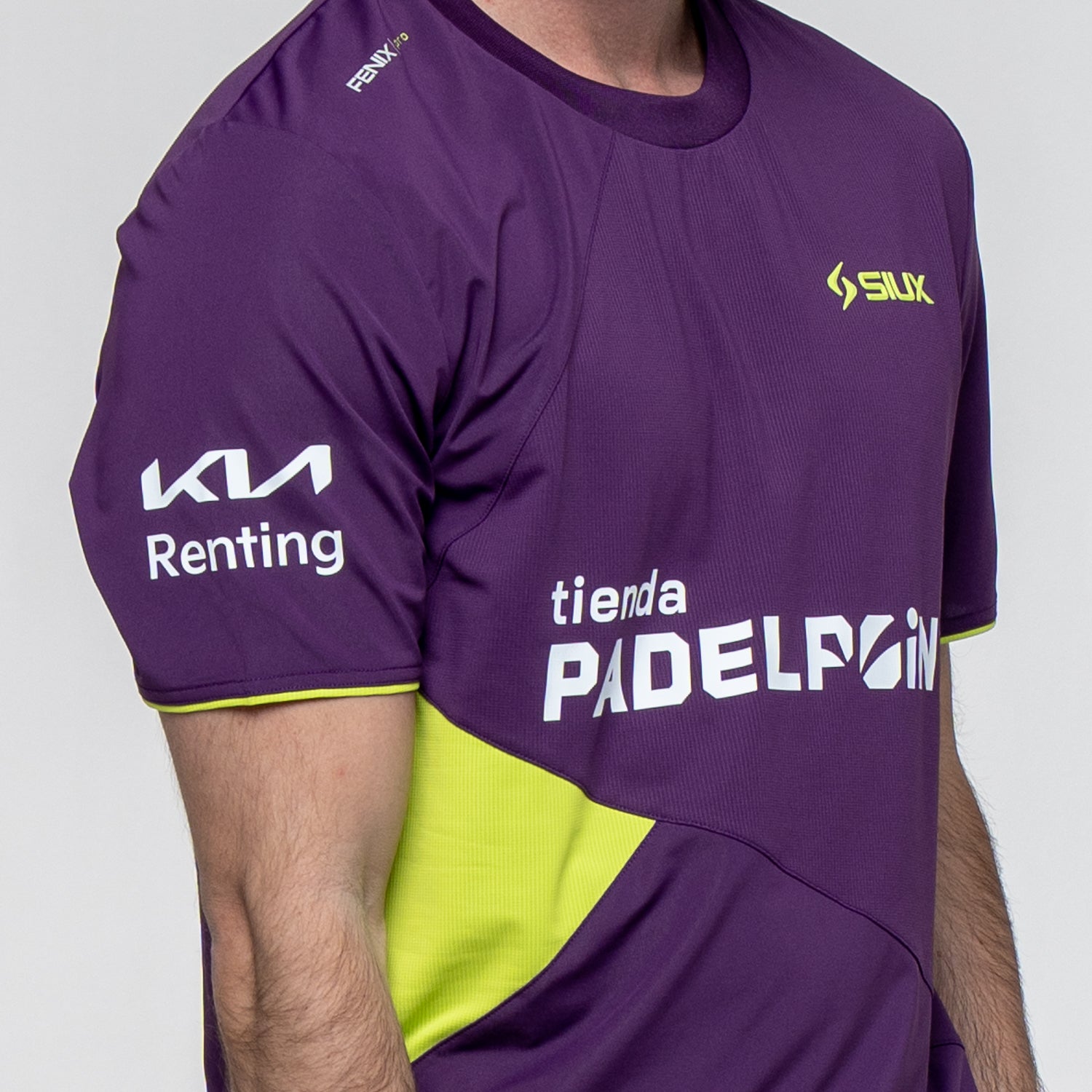 SIUX Fenix Leo Shirt front - Onyx & Bloom Sports