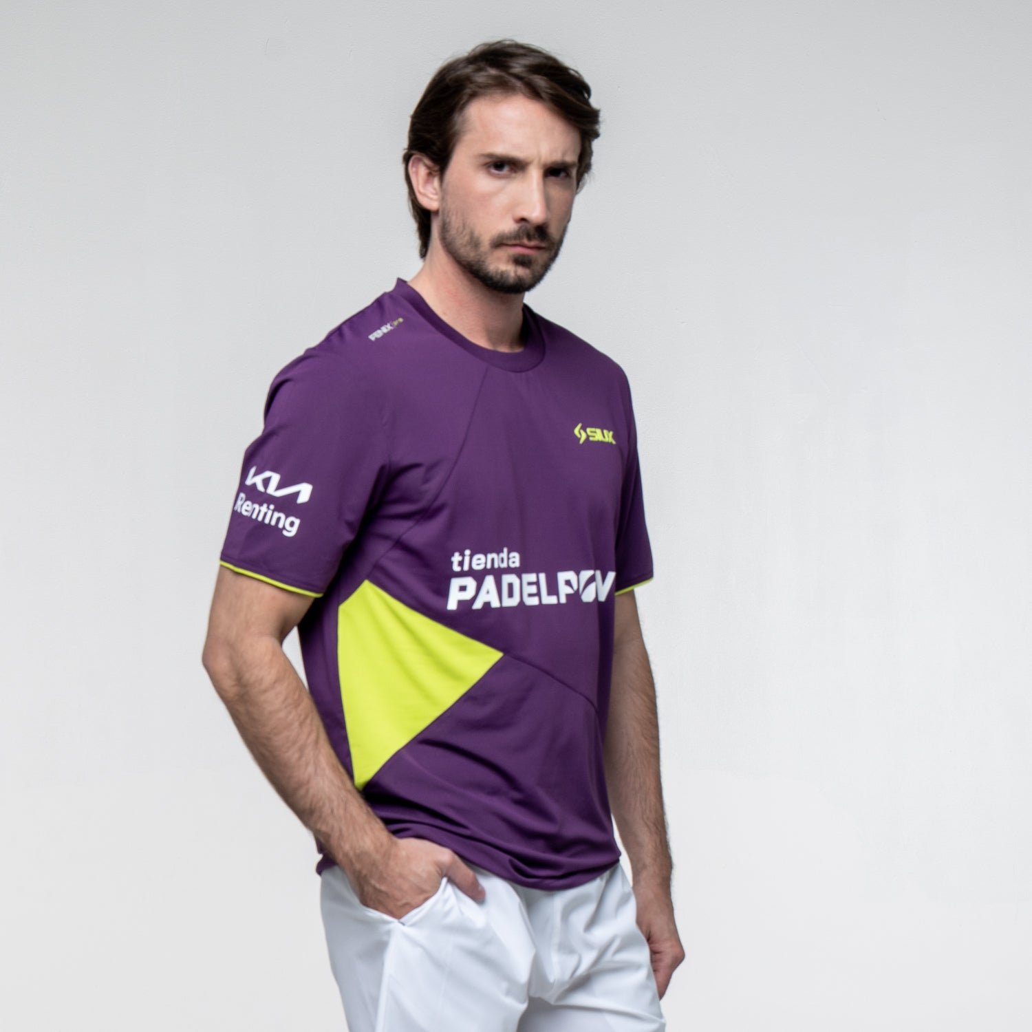 SIUX Fenix Leo Shirt model view - Onyx & Bloom Sports