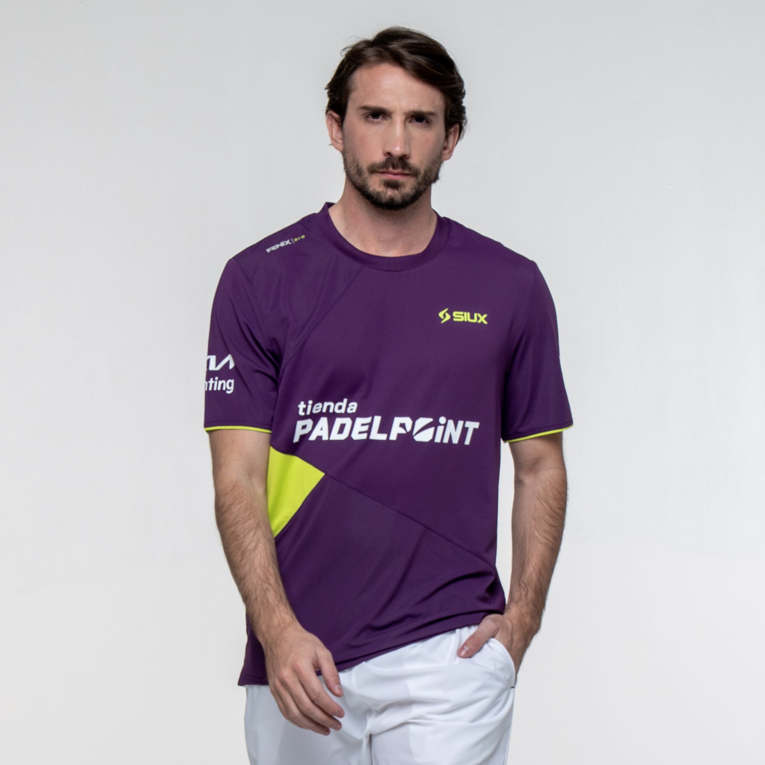 SIUX Fenix Leo Augsburger 2026 Padel Shirt - Premium padel clothing - Onyx & Bloom