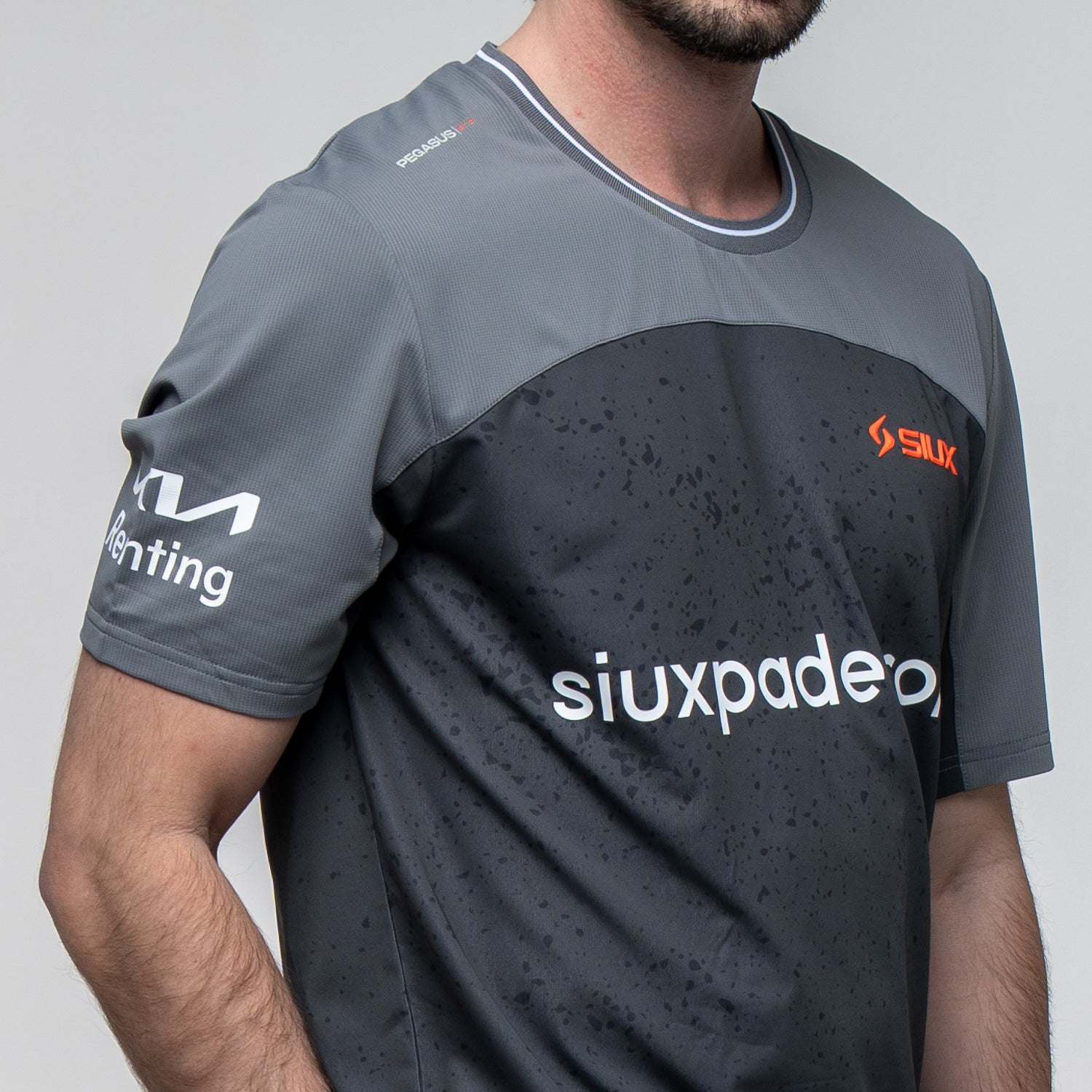 SIUX Pegasus Alex Shirt front - Onyx & Bloom Sports