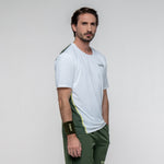 SIUX Gareh White Shirt front - Onyx & Bloom Sports