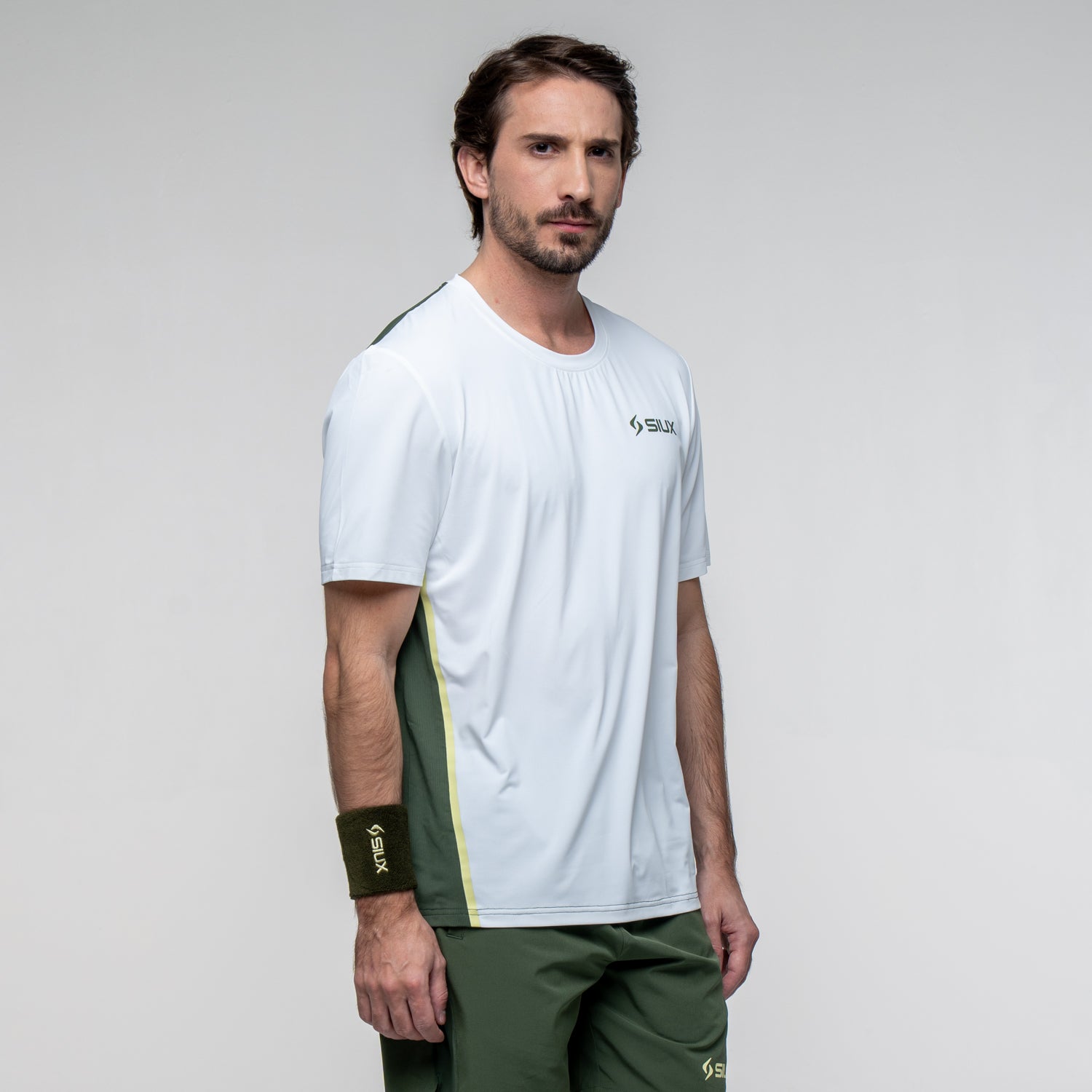 SIUX Gareh White Shirt back - Onyx & Bloom Sports