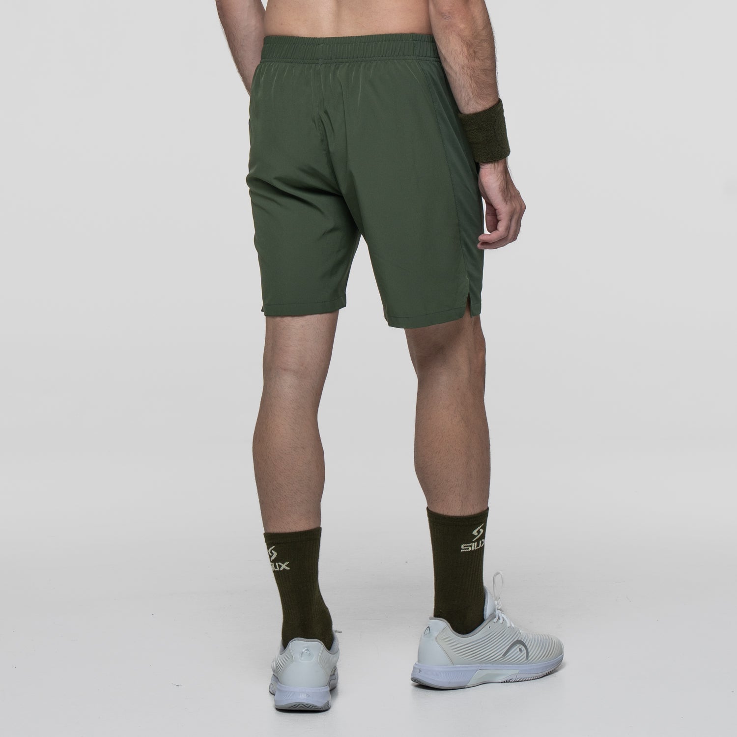 SIUX Gareh Green Shorts detail - Onyx & Bloom Sports