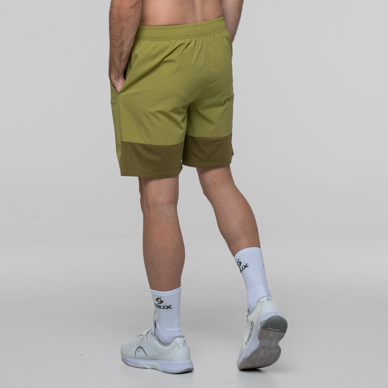 SIUX Gea Shorts back - Onyx & Bloom Sports