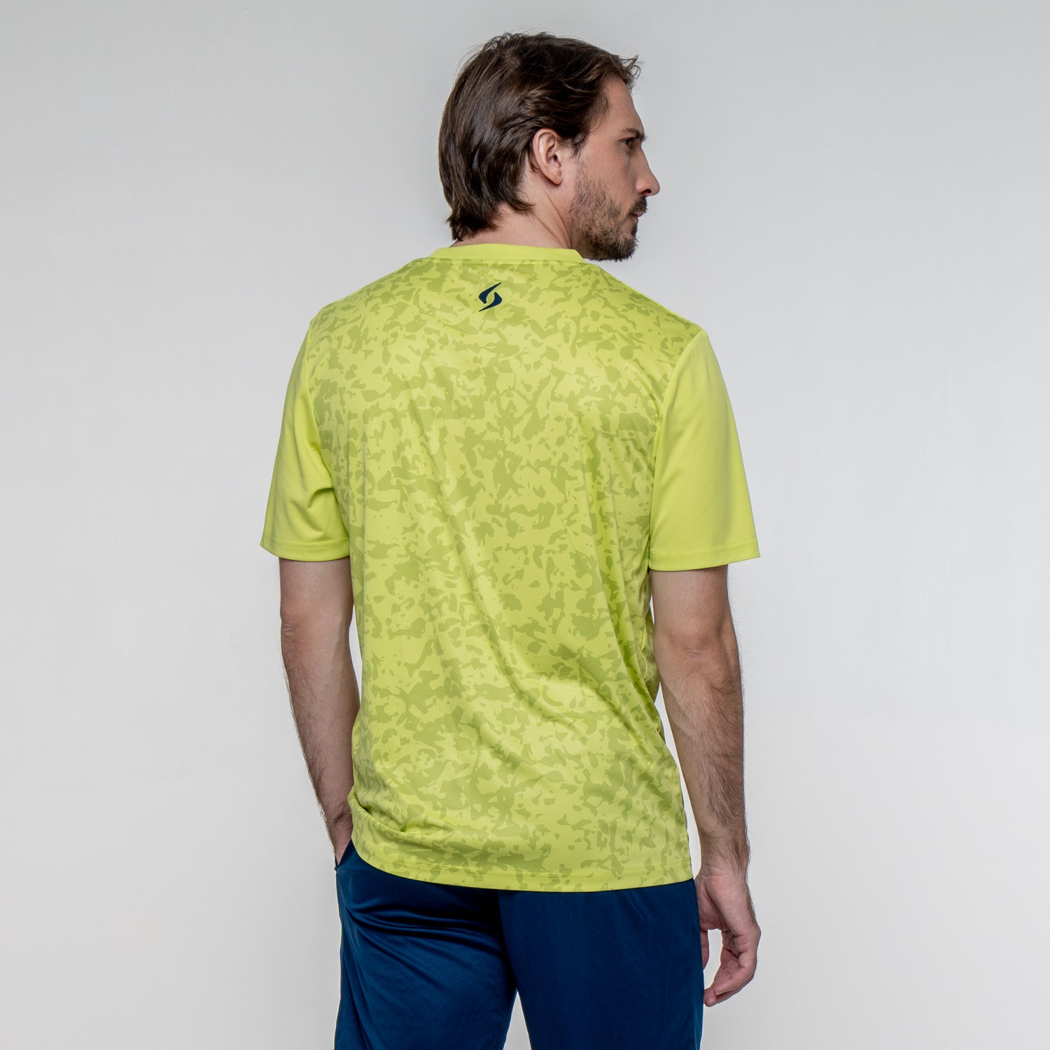 SIUX Cyber Green Shirt back - Onyx & Bloom Sports