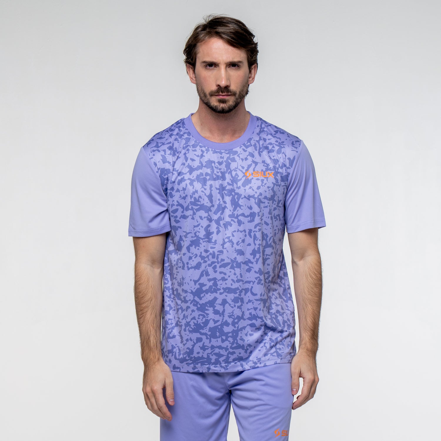 SIUX Cyber Lilac Shirt back - Onyx & Bloom Sports