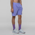 SIUX Cyber Lilac Shorts back - Onyx & Bloom Sports