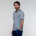 SIUX Wave Gray Shirt front - Onyx & Bloom Sports