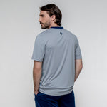 SIUX Wave Gray Shirt back - Onyx & Bloom Sports