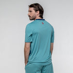 SIUX Wave Green Shirt back - Onyx & Bloom Sports