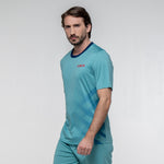 SIUX Wave Green Shirt front - Onyx & Bloom Sports