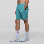 SIUX Wave Green Shorts back - Onyx & Bloom Sports