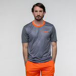 SIUX Bali 2026 Men's Padel Shirt in Gray - Premium padel clothing - Onyx & Bloom
