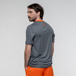 SIUX Bali Gray Shirt back - Onyx & Bloom Sports