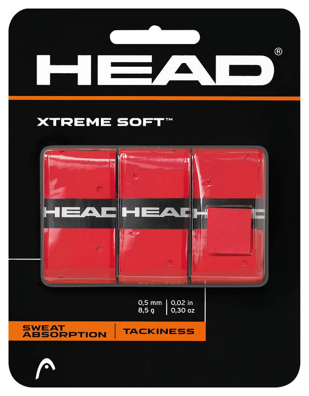 HEAD Xtremesoft Overgrip – pack of 3 pcs