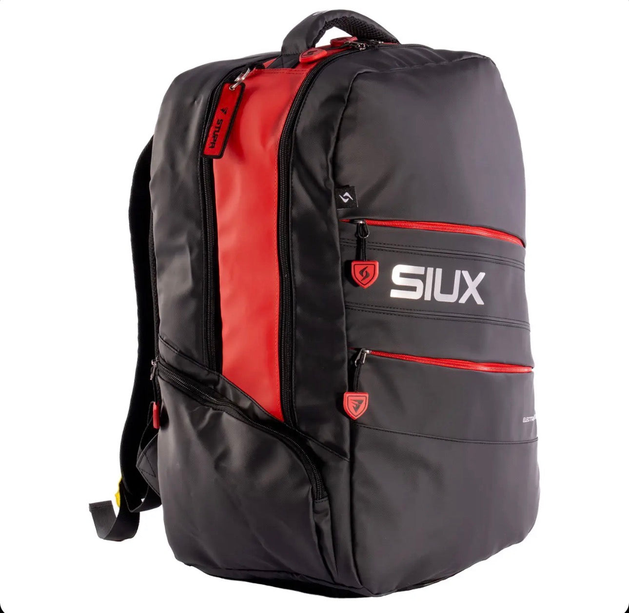 SIUX Electra Stupa Red Backpack side - Onyx & Bloom Sports