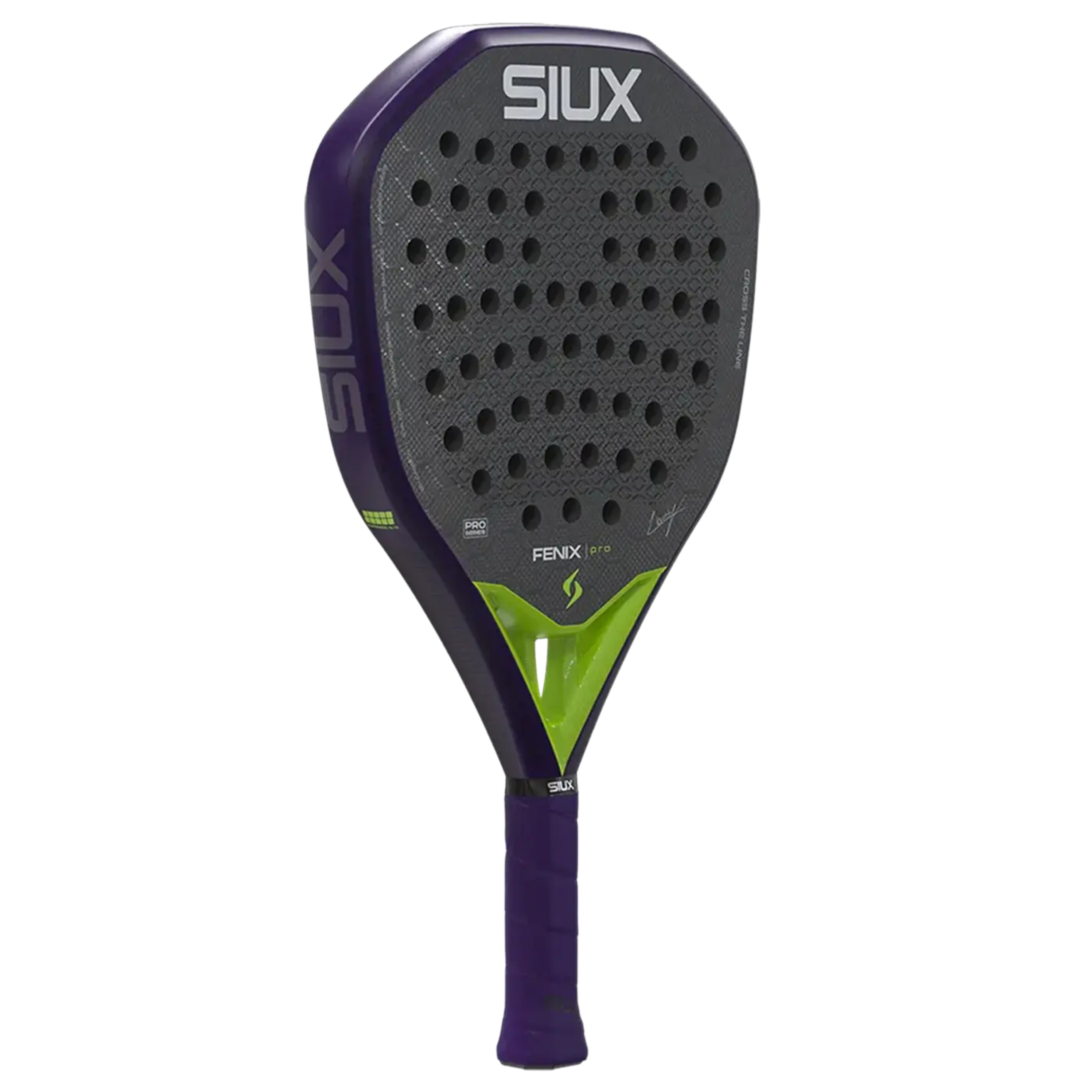 SIUX Fenix Pro Glow Purple side view - Onyx & Bloom Sports